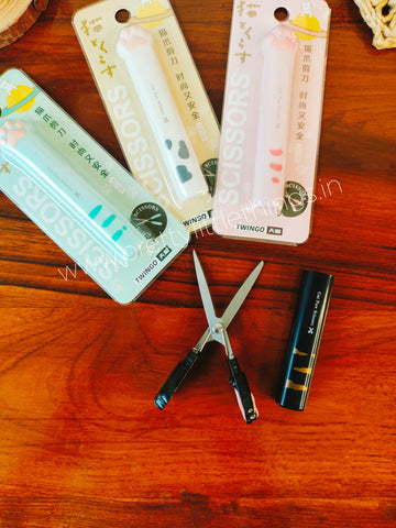 Cat Paw Style Compact Scissors