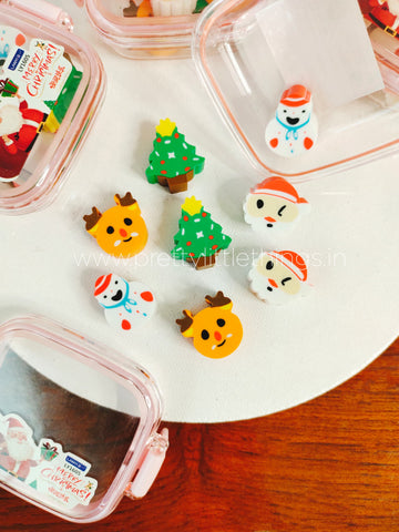 Christmas Mini Erasers Box
