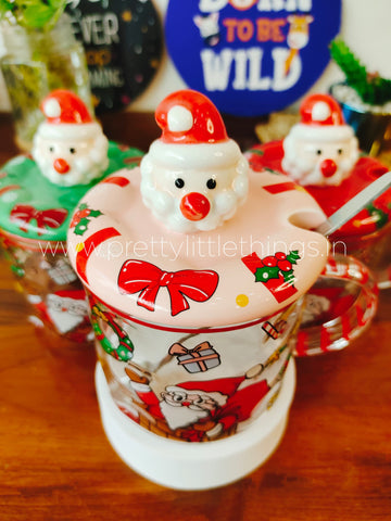 Christmas theme Transparent Mugs