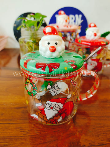 Christmas theme Transparent Mugs