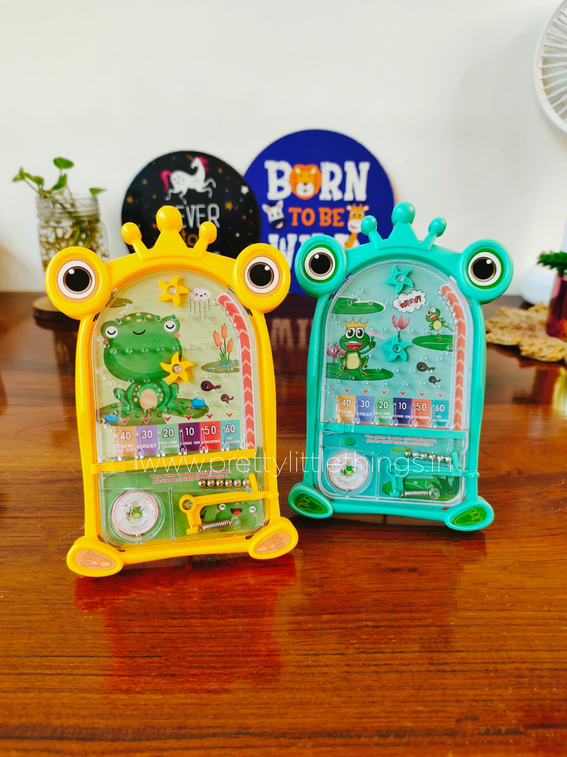 Little Frog Handheld Pinball Game - Toys for Kids Portable Travel Toys ...