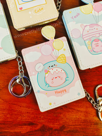 Bubble Tea Theme Pocket Mirrors