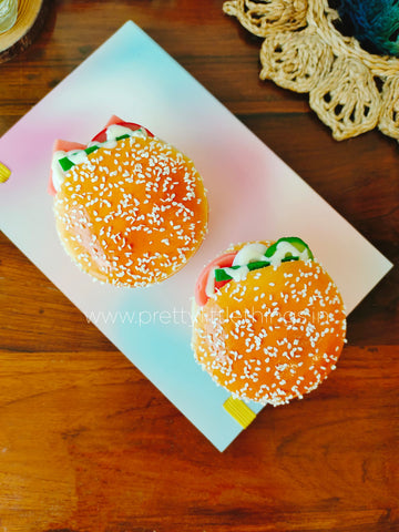 Burger Fridge Magnets