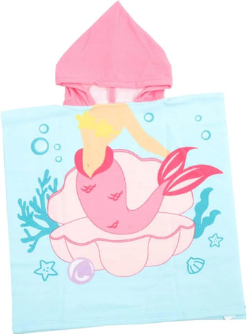 Hoodie Poncho Swim / Bath Towels