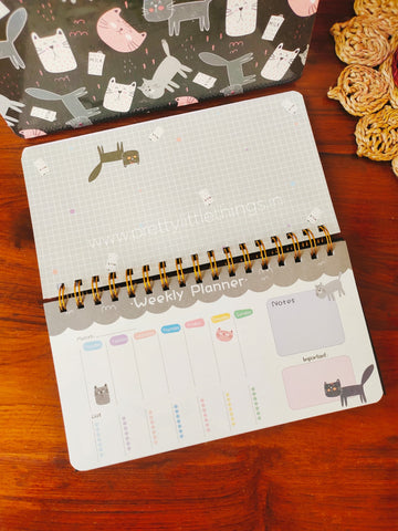 Pinteresty Desktop Planners - Kitty