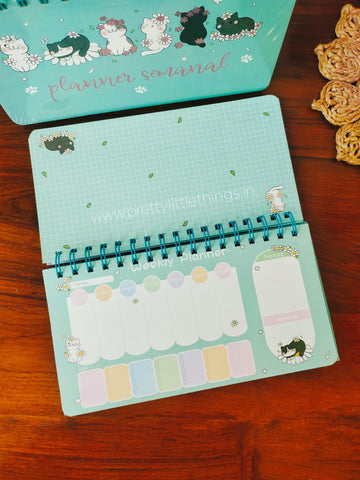 Pinteresty Desktop Planners - Kitty