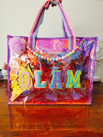 Holographic Uber Stylish Big Tote Bag