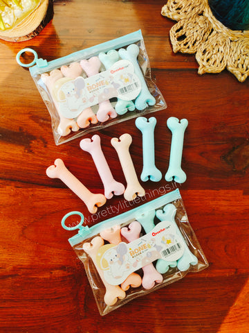 Cute Bone Shape Highlighters Pack