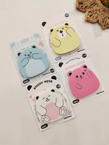 Bear-y Sticky Notes