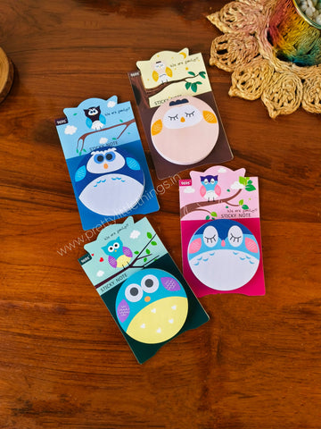 Owl Sticky Notes