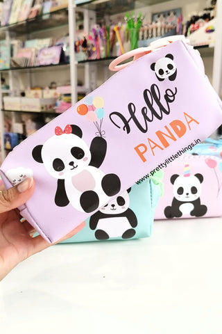 Panda Big Zip Stationery Pouch