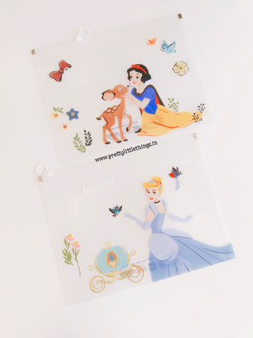 Princess Ziploc Folders