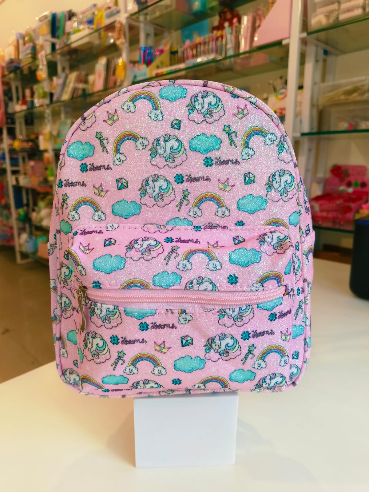 Shimmery Unicorn Backpack