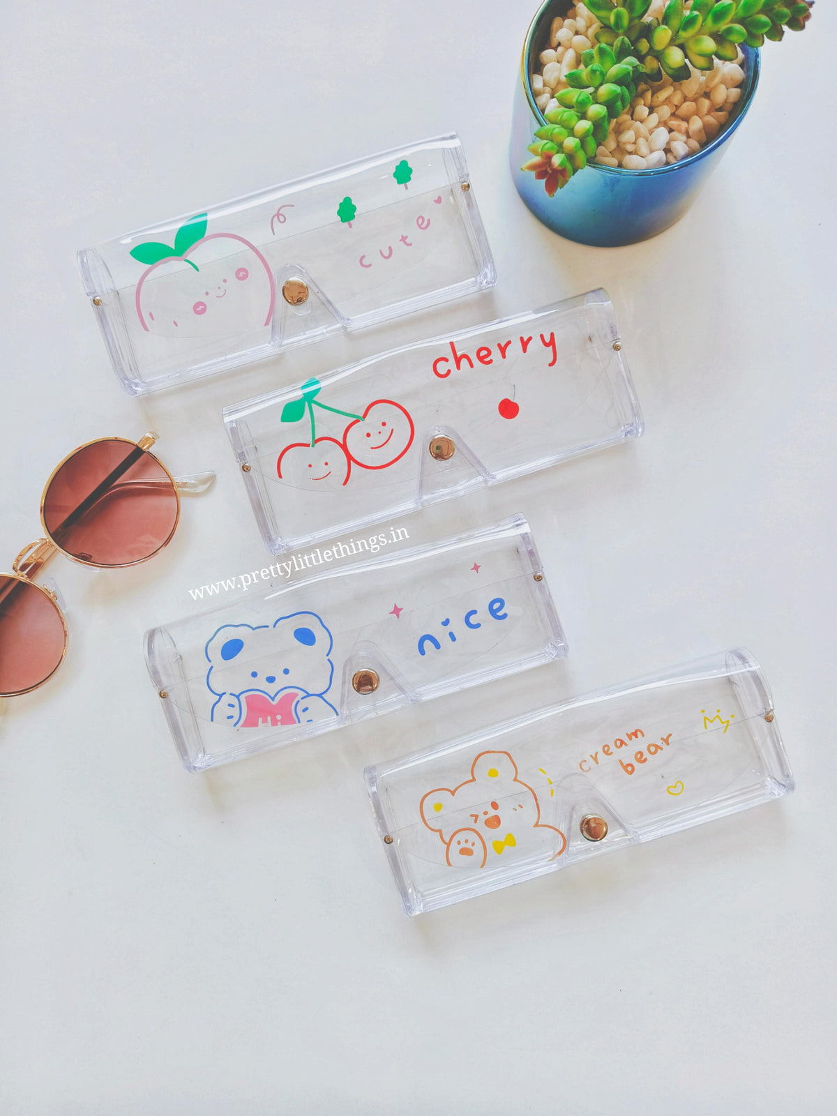 Transparent Specs Case