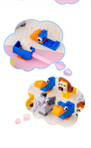 DIY Puzzle Lego Type Block Sharpeners