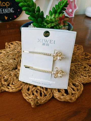 Pearl Hair Clips