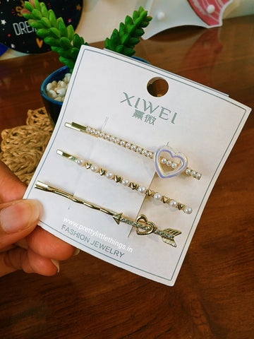 Pearl Hair Clips