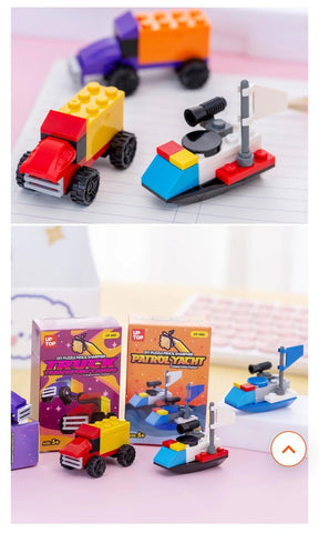 DIY Puzzle Lego Type Block Sharpeners