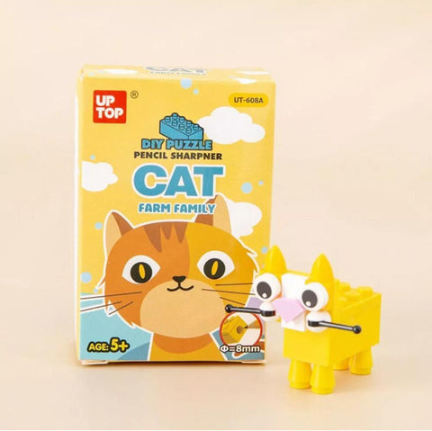 DIY Puzzle Lego Type Block Sharpeners