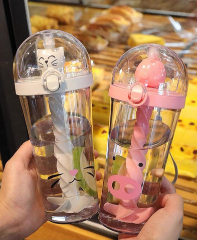 Cute Cartoon Stir Bottles