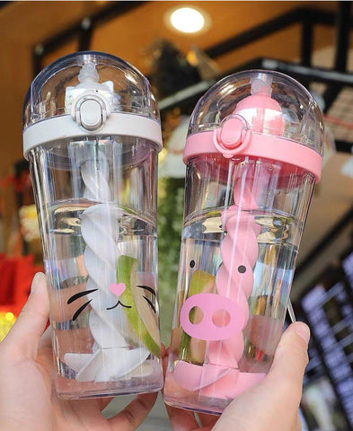 Cute Cartoon Stir Bottles