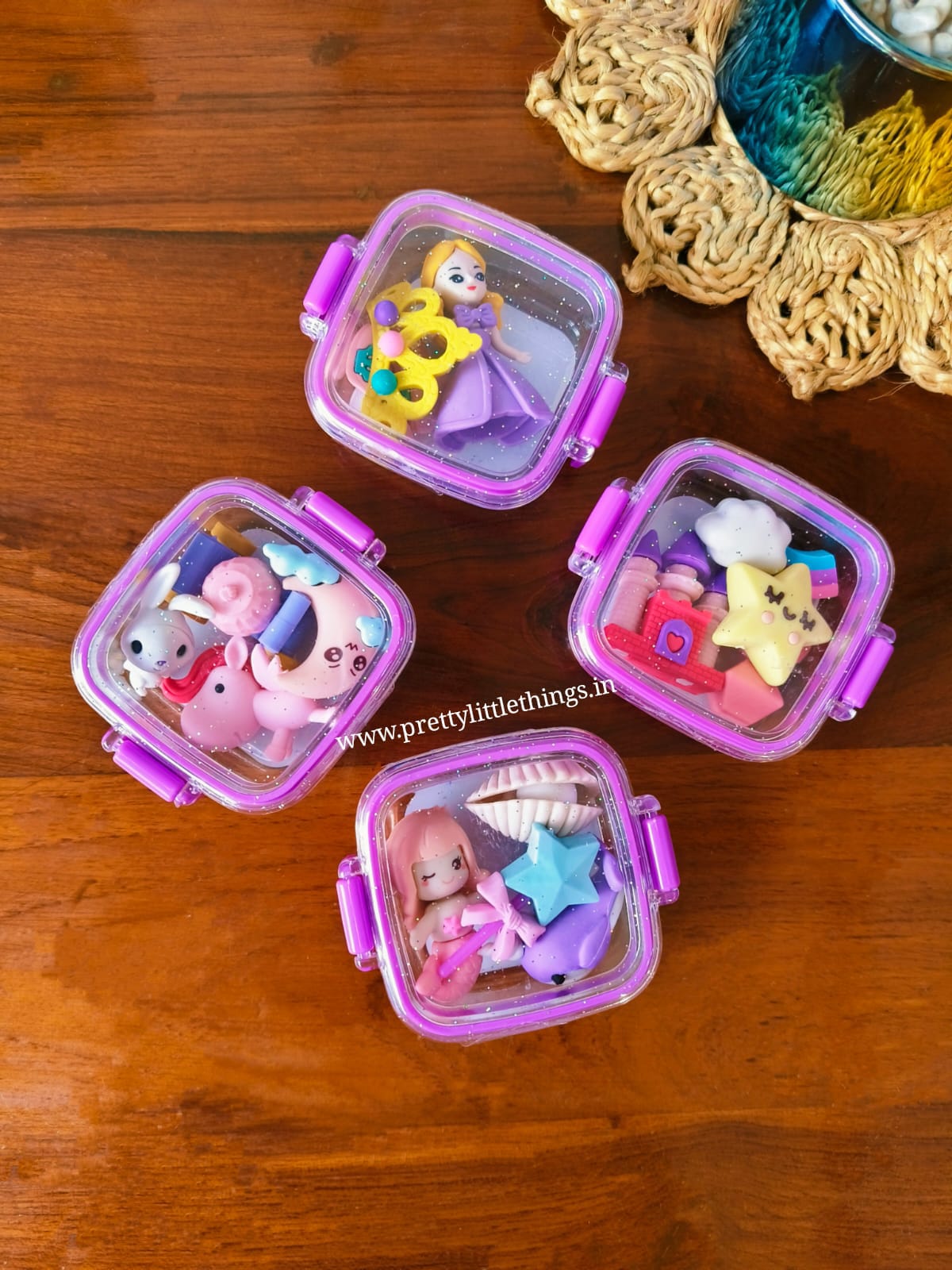 Mini Box Erasers