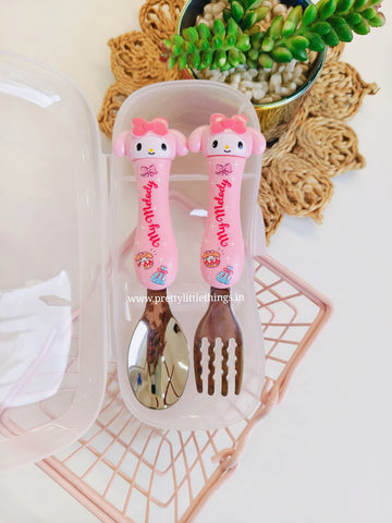 Sanrio Spoon Fork Set Kids