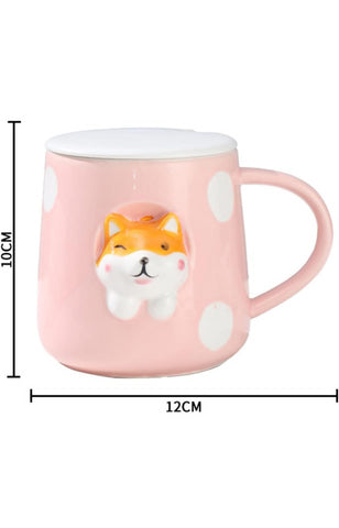 Shiba Inu 3D Coffee Mug