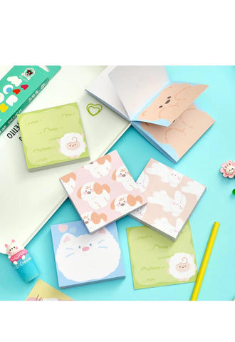 Cute Animals Kawaii Pocket Notes Pad