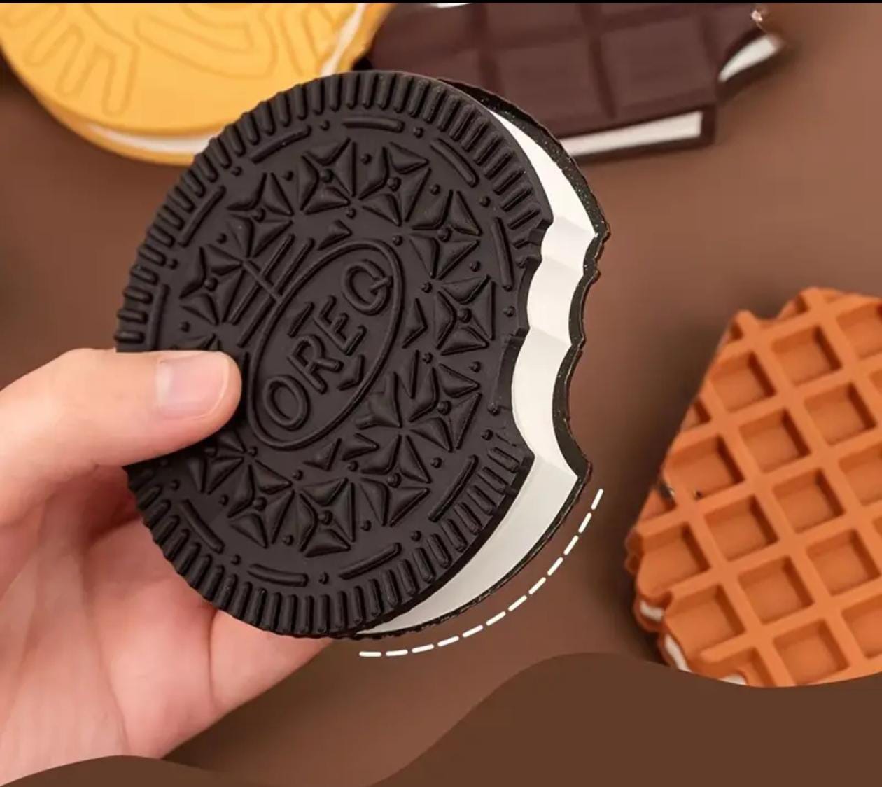 Cheesy Oreo Notes Oreo biscuit theme Pocket Notebook – Pretty Little Things