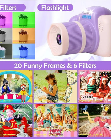 Kids HD Camera with Lens Design
