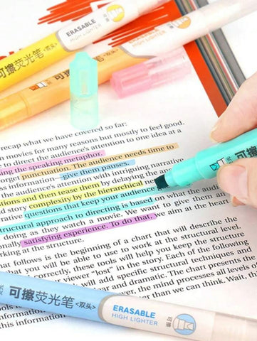 Sleek Erasable Highlighters