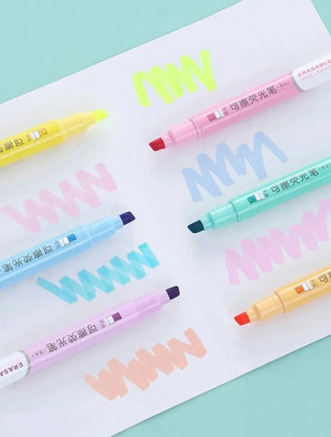 Sleek Erasable Highlighters