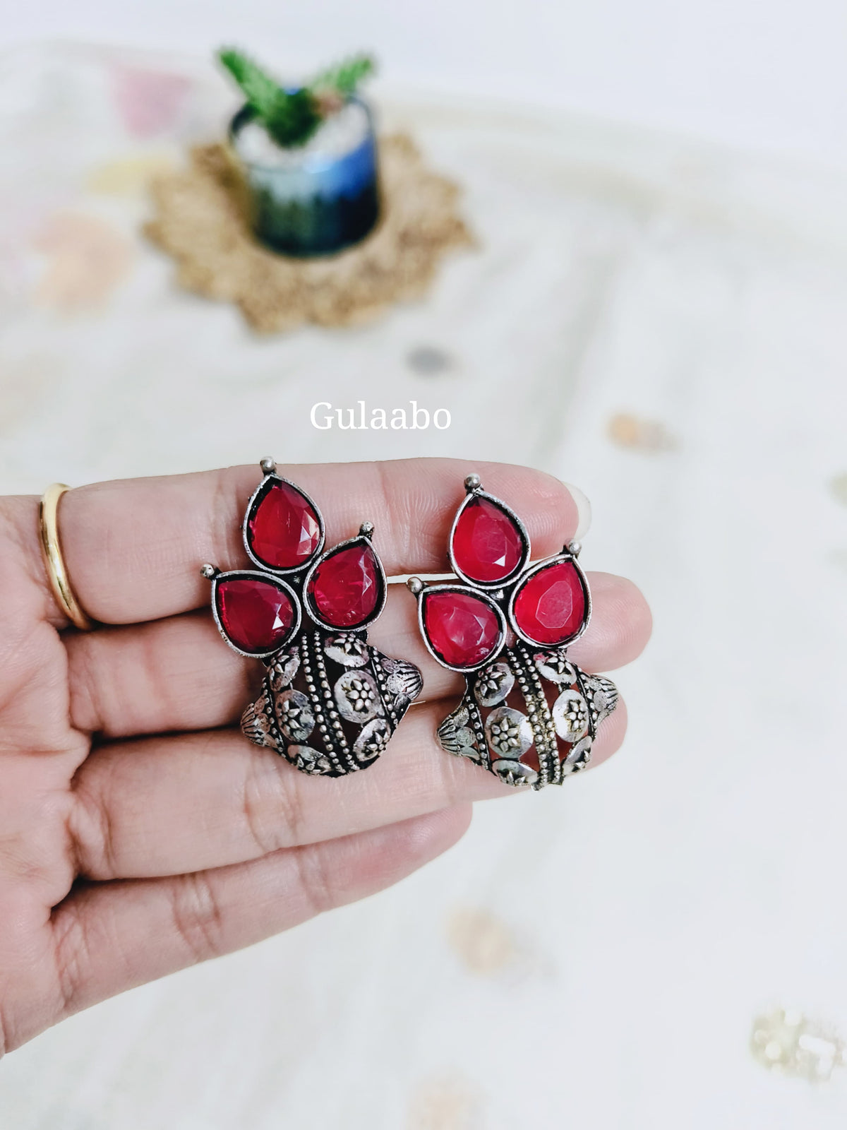 Kalash, Earrings, Gulaabo