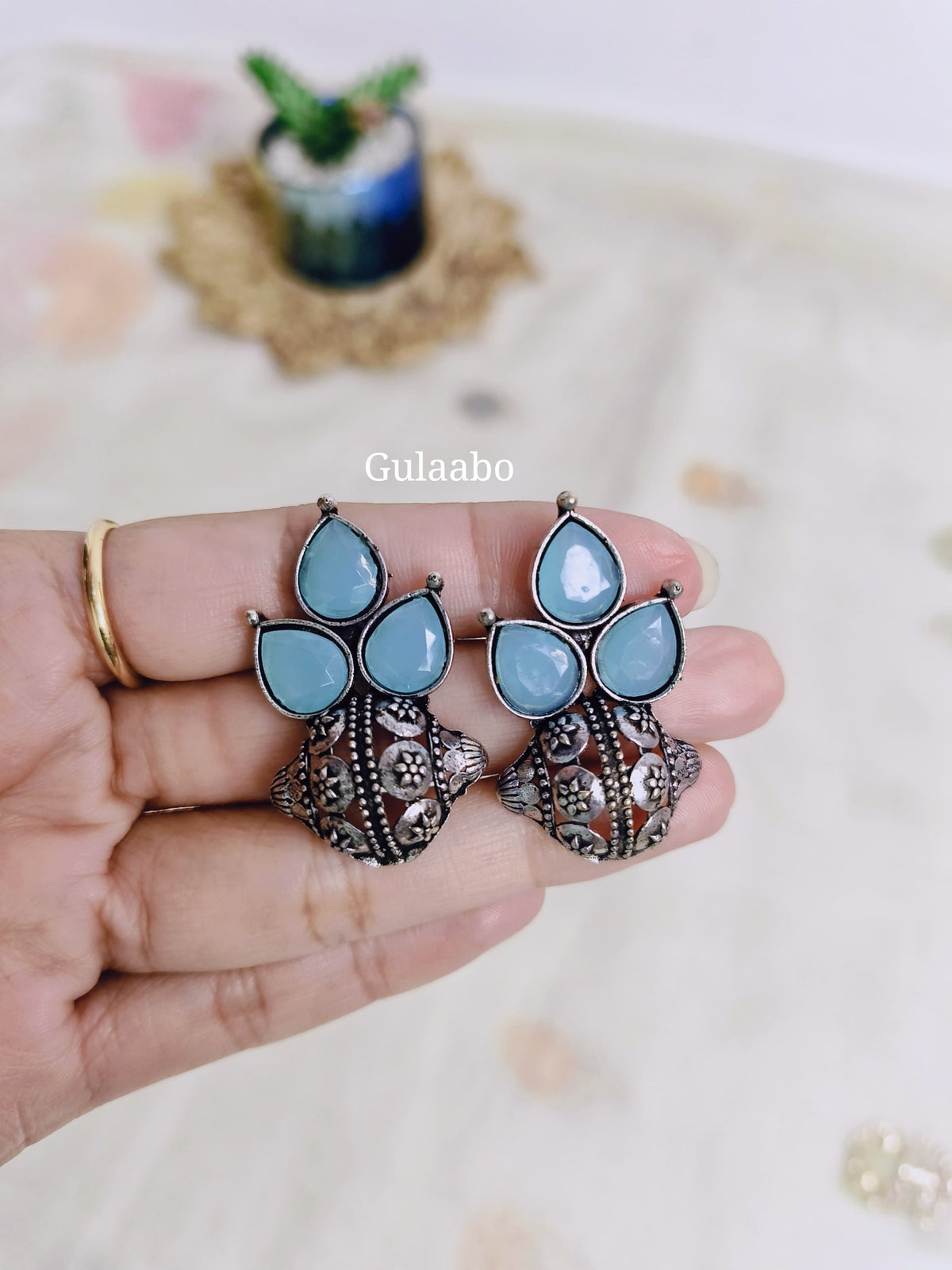 Kalash, Earrings, Gulaabo
