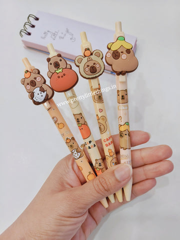 Capybara Clutch Pencils