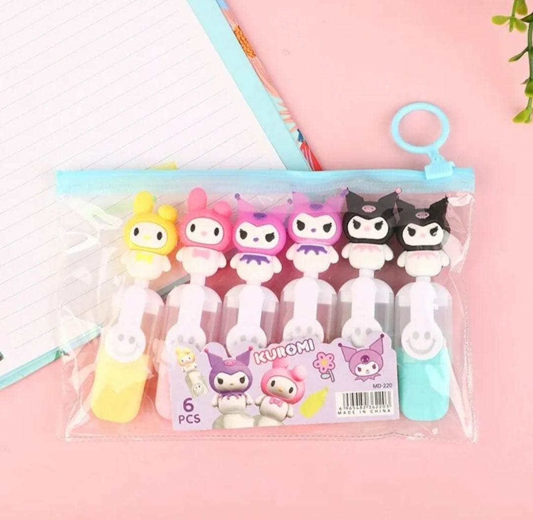 Kuromi Topper Highlighters Pack