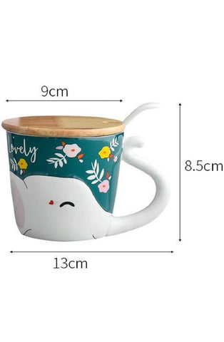 Elephant Design Coffee Mug