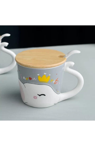 Elephant Design Coffee Mug