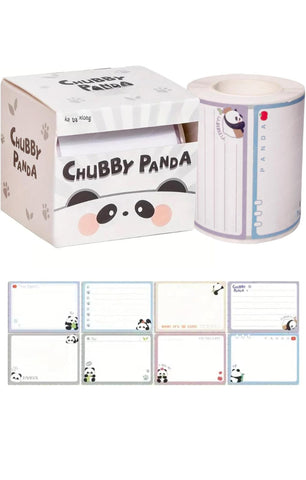 Chubby Panda Sticker Label Roll