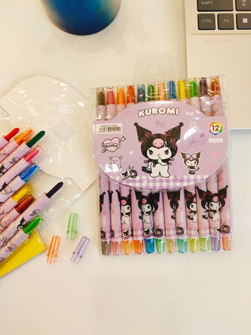 Rolling Crayons Pack [12 pcs pack]