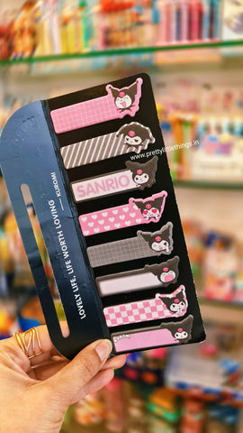 Cute-sy Kuromi Sticky Page Markers