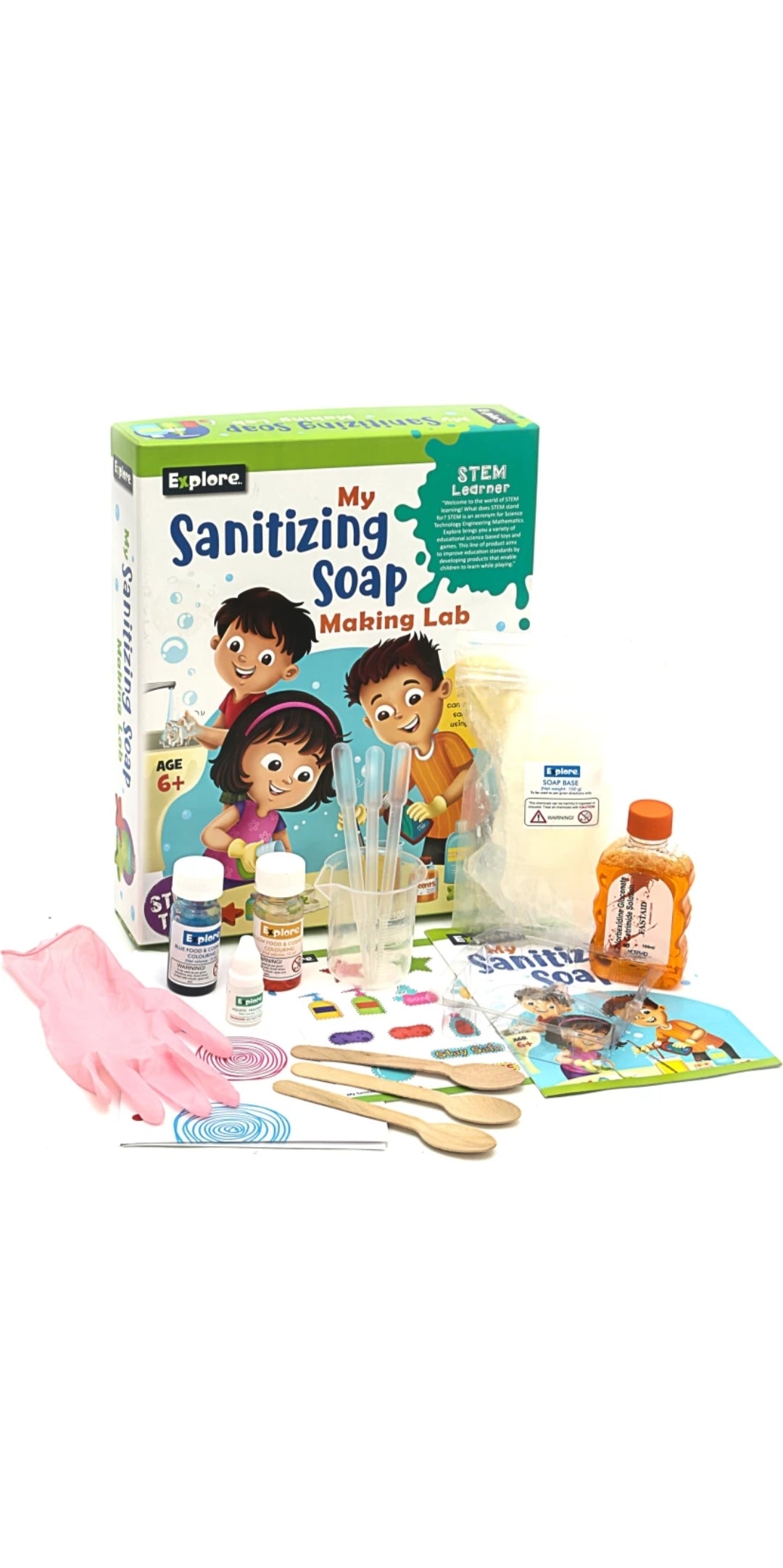My Sanitising Soap Making Lab | DIY Stem Learner Kit