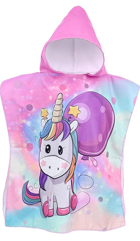 Hoodie Poncho Swim / Bath Towels