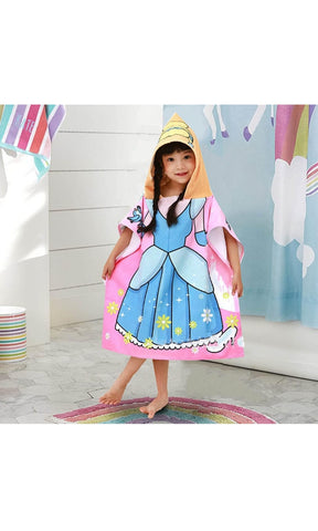 Hoodie Poncho Swim / Bath Towels