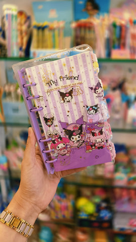 Sanrio Transparent Kawaii Journals