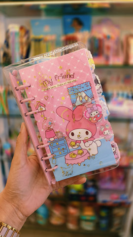 Sanrio Transparent Kawaii Journals
