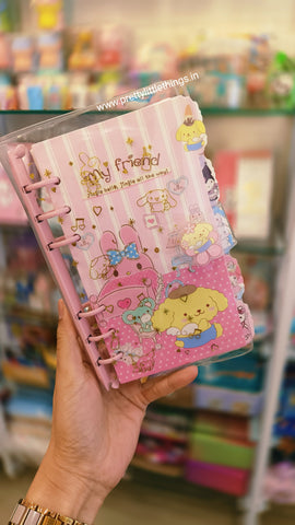 Sanrio Transparent Kawaii Journals