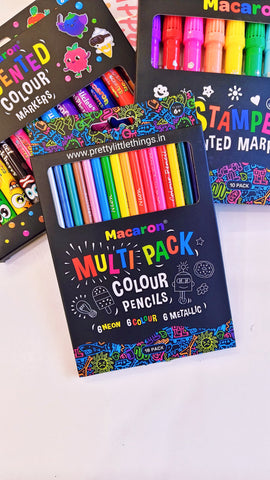 Macaron Series Color Pencils Pack (18 pcs)