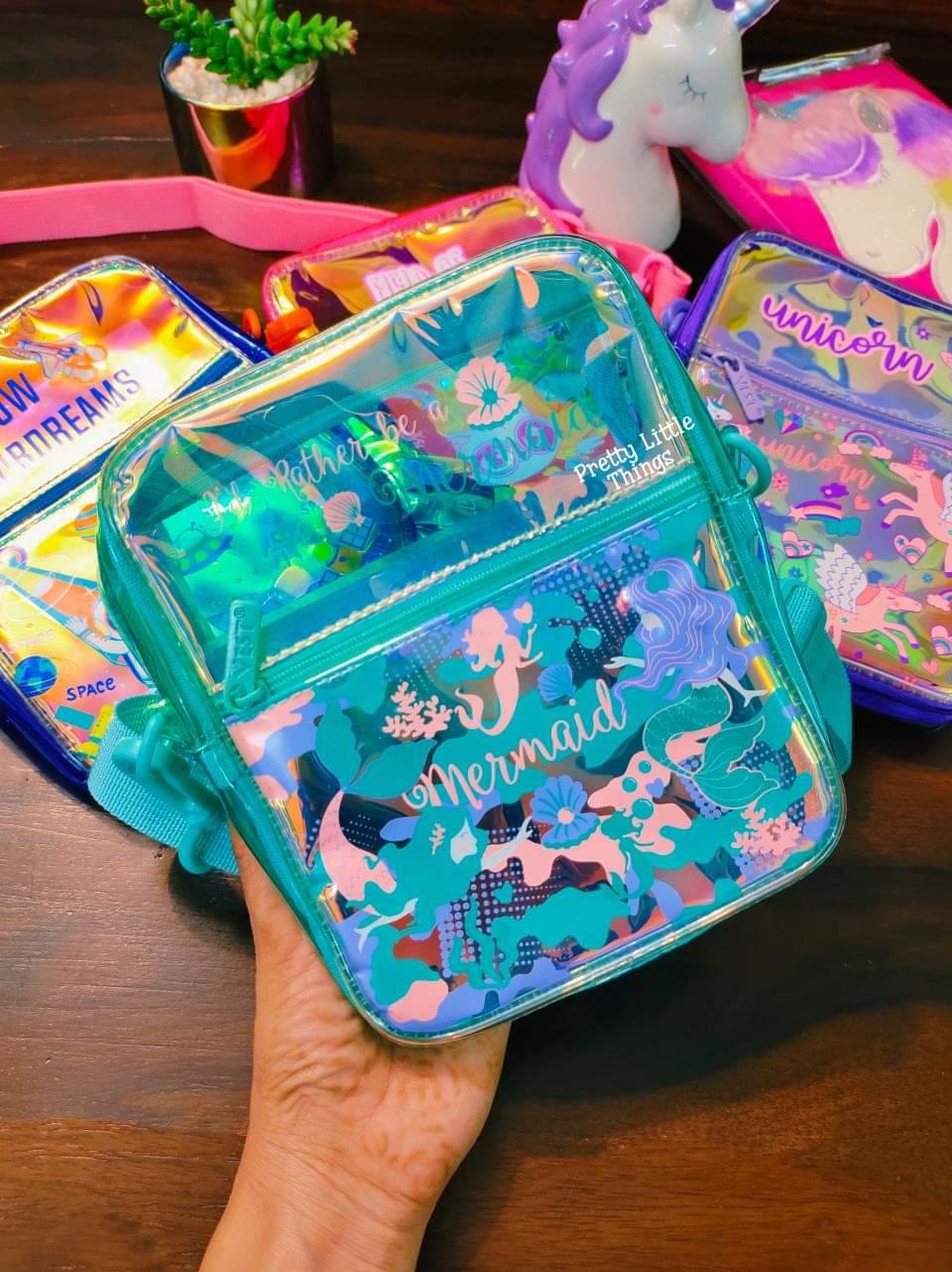 Vest Holographic Sling Bag